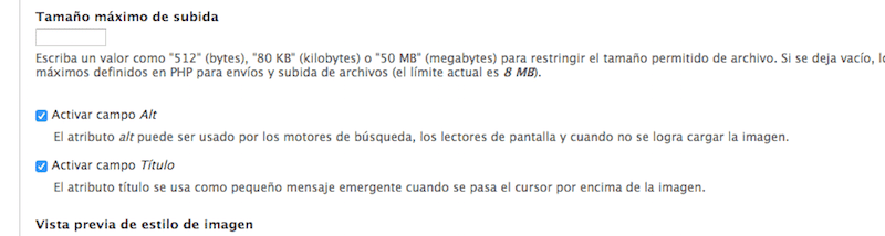 Marcar alt y title de la imágen